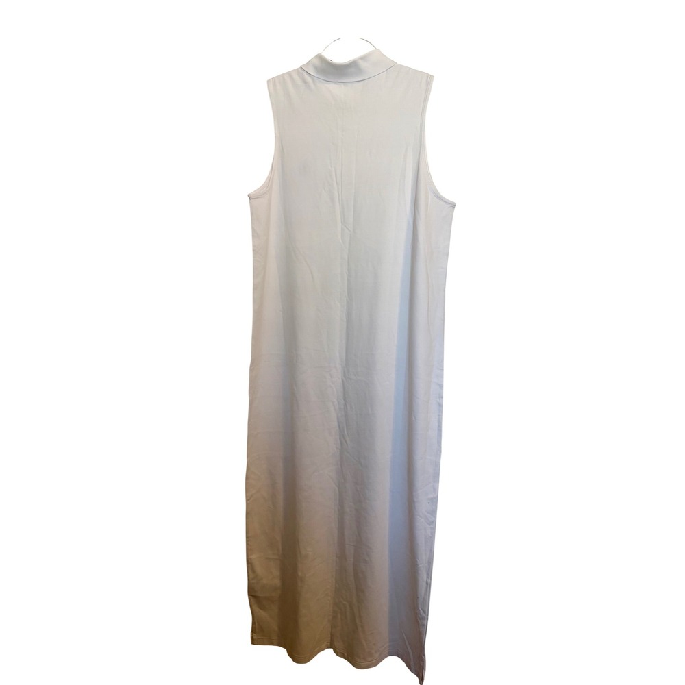 Polo Ralph Lauren White Sleeveless Polo Maxi Dress Size L NWT - Picture 5 of 8